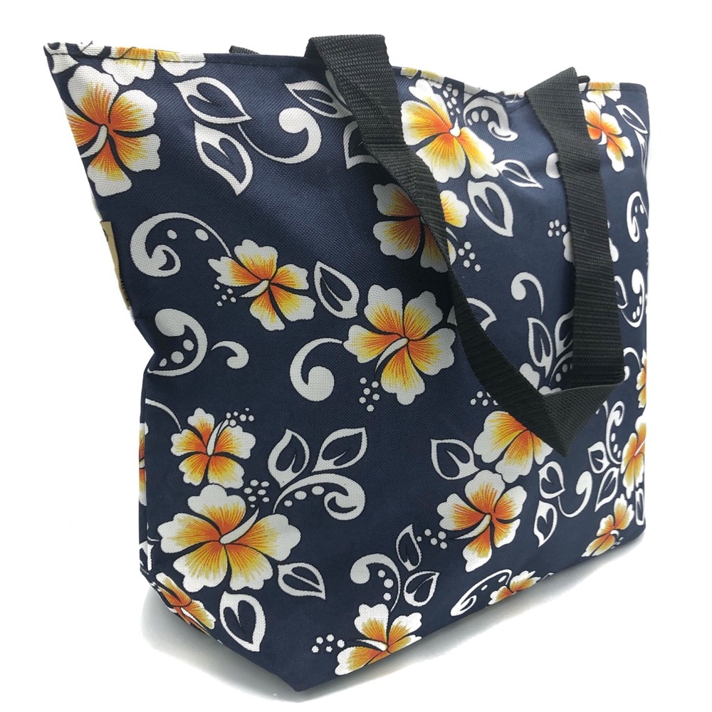 Tropical Hawaiian print TOTE shoulder BAG